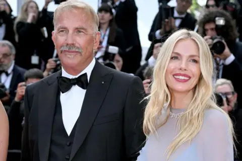 Getty Kevin Costner and Sienna Miller