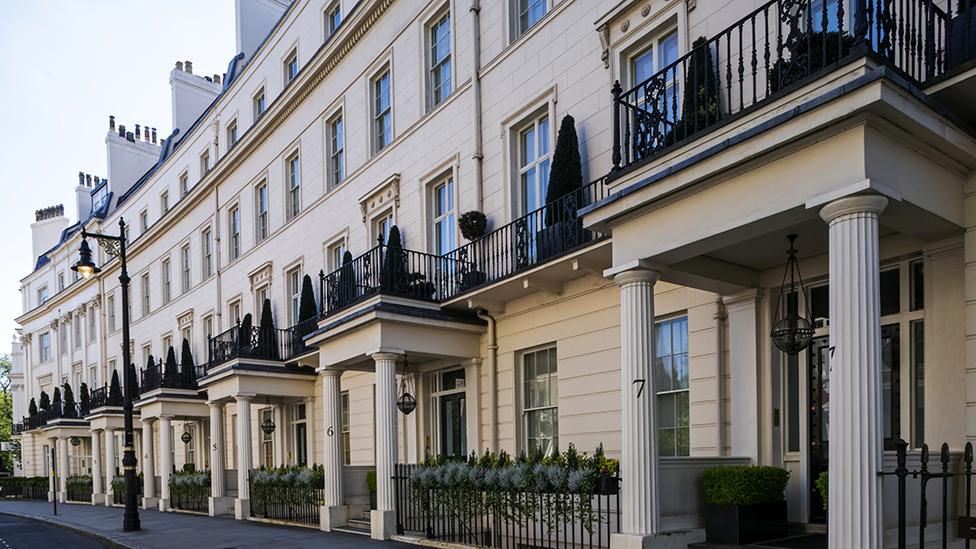 Street in Belgravia, central London